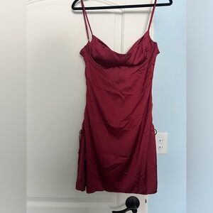 Oh Polly Deep Red Dress